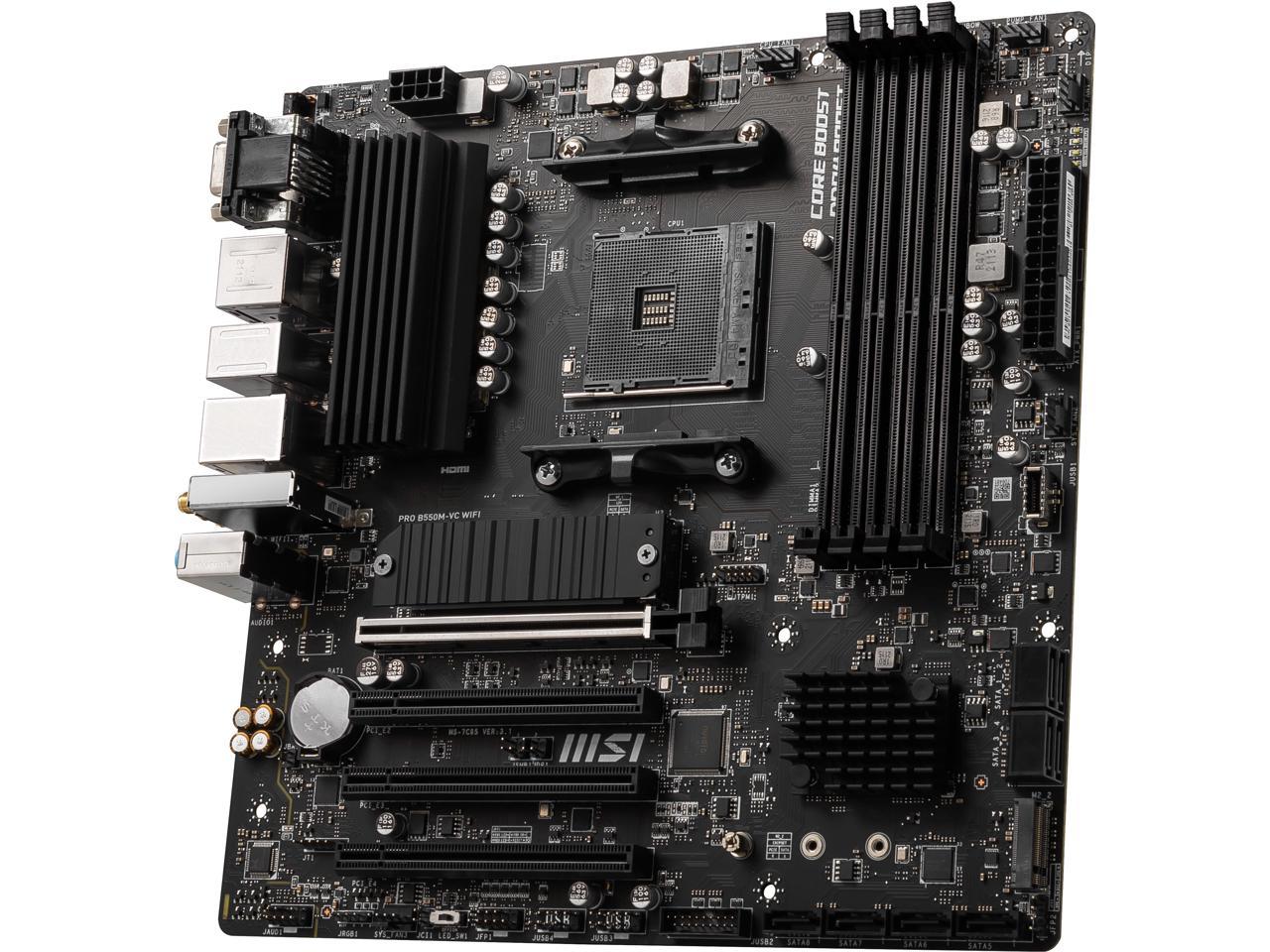 MSI PRO B550M-VC Motherboard